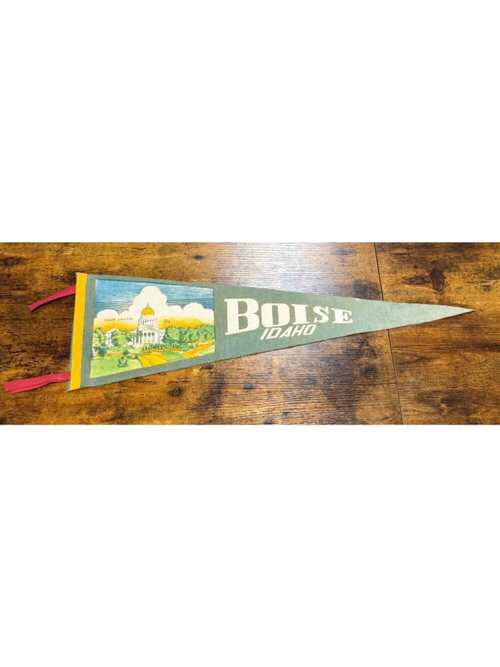 Vintage Boise, Idaho pennant